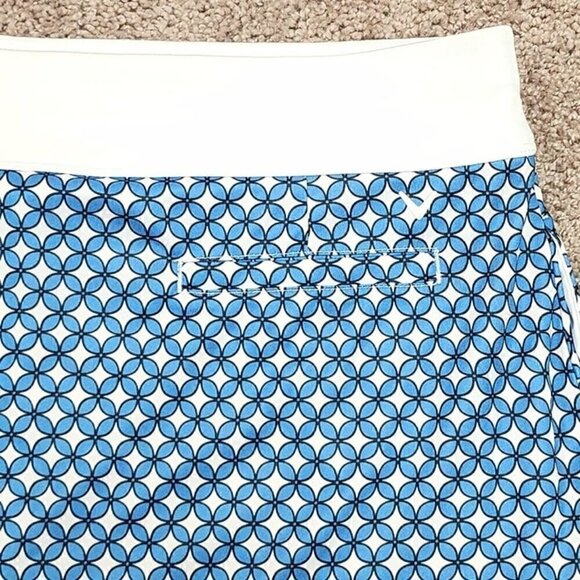 Callaway TrueSculpt Women's Tennis Skort Golf Skirt Blue Sea Star - Size XL - Picture 10 of 12